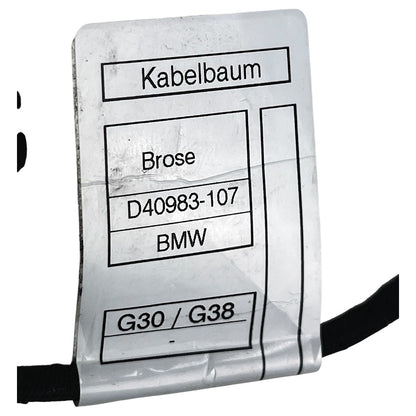 Chicote Elétrico BMW 320i G20 2020 2021 2022 Tampa Traseira