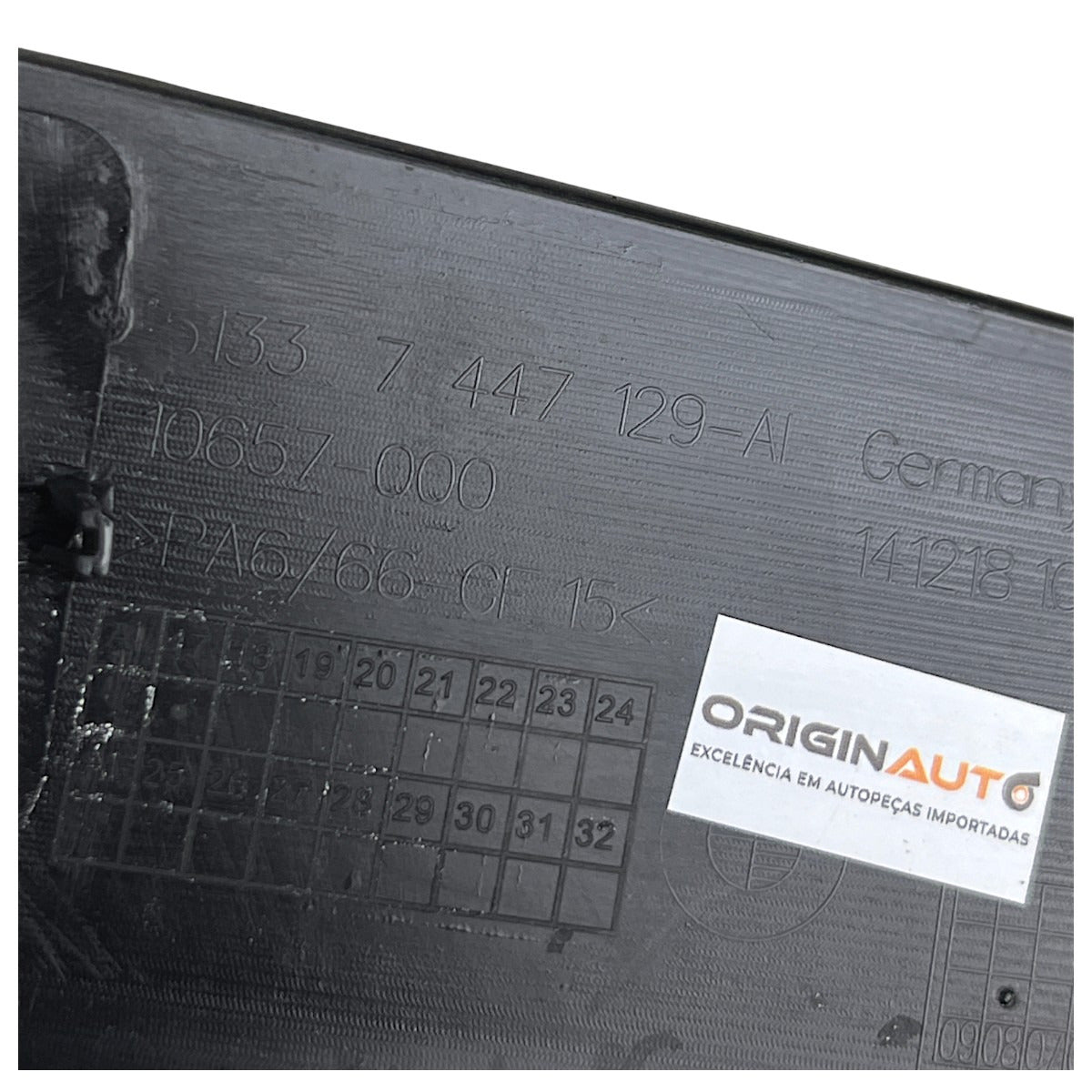 Canaleta Interna Porta BMW 320i 2021 2022 Traseiro Esquerdo