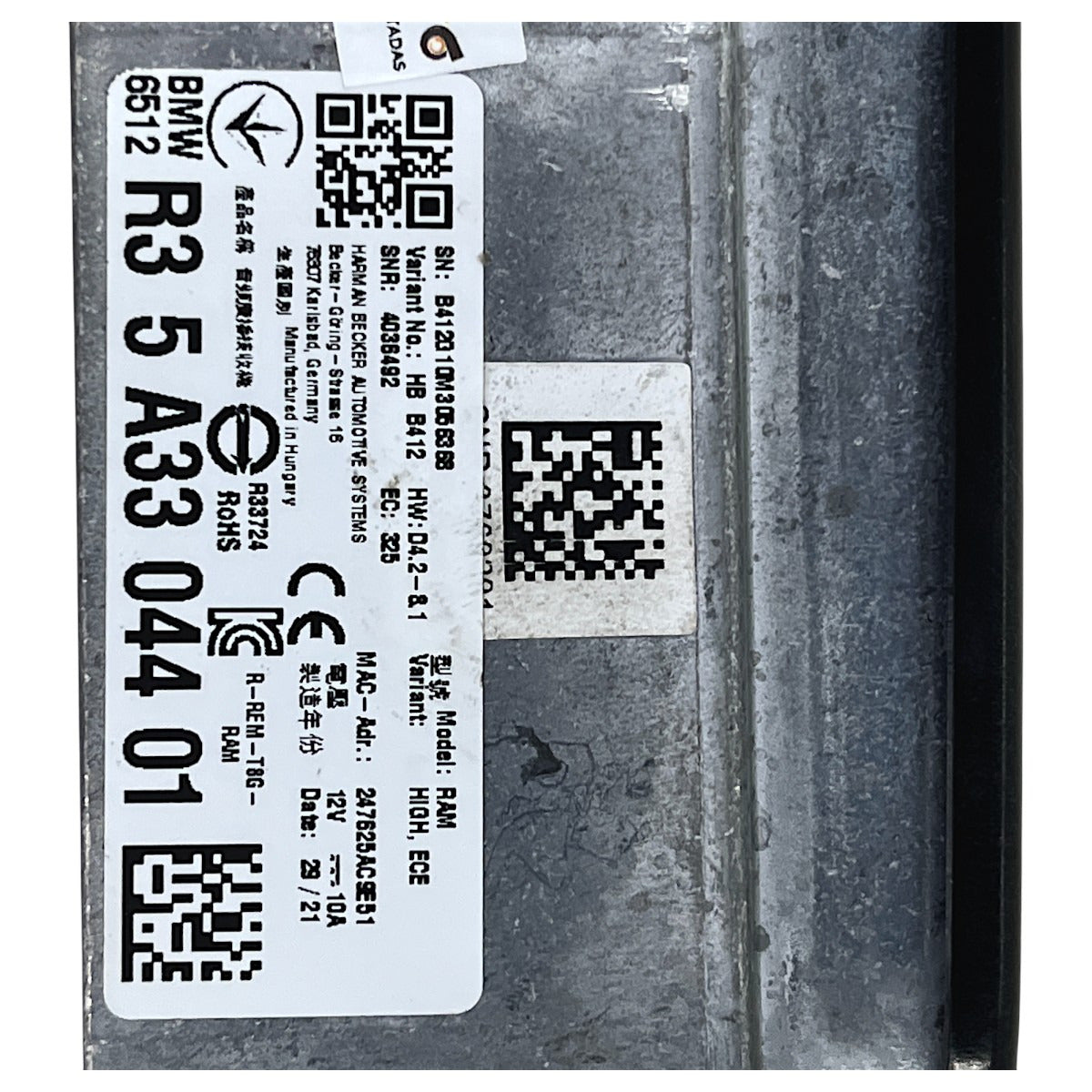 Módulo Amplificador Som BMW 320i 2020 2021 2022 Harman Becker