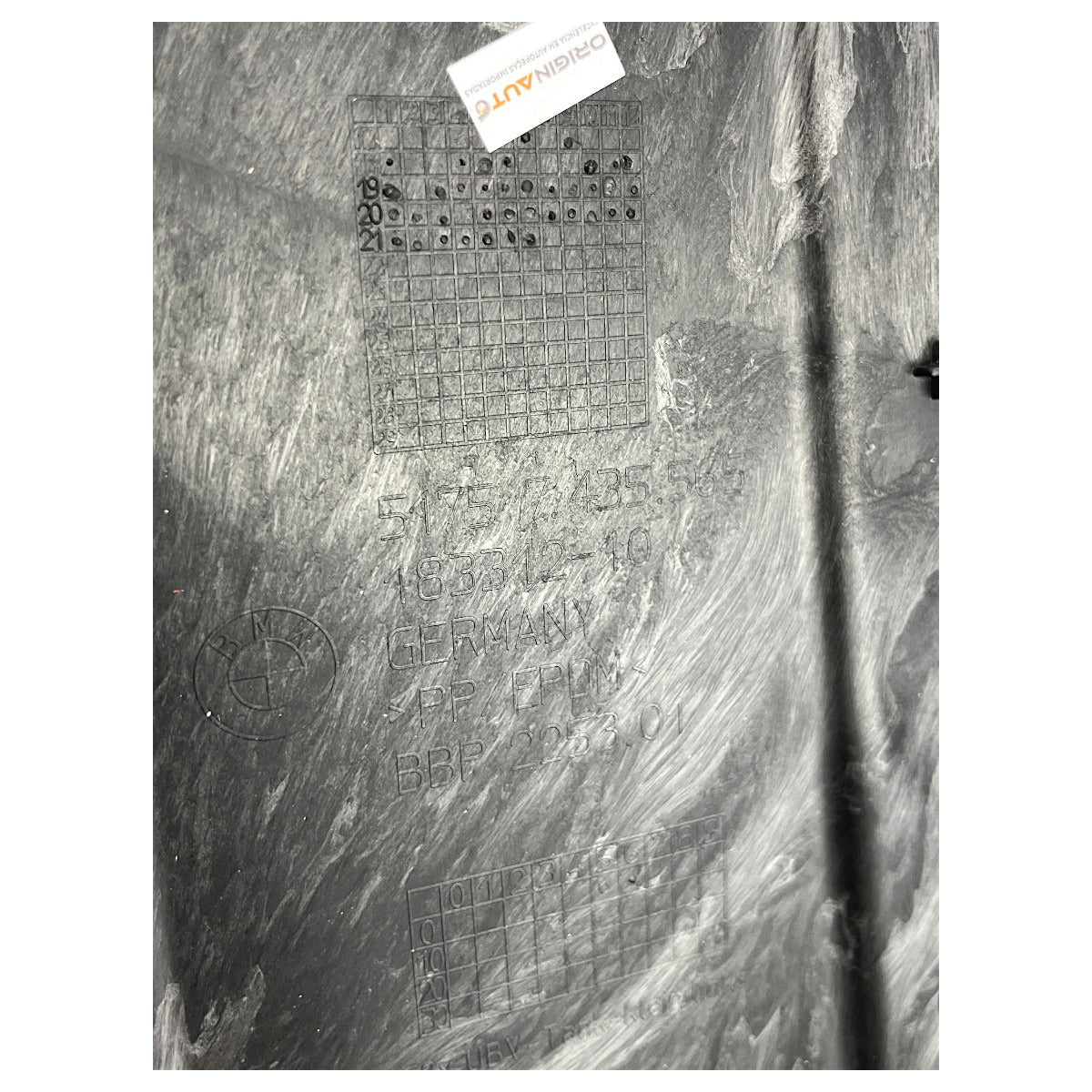 Protetor Assoalho BMW 320i 2020 2021 2022 Traseiro Esquerdo