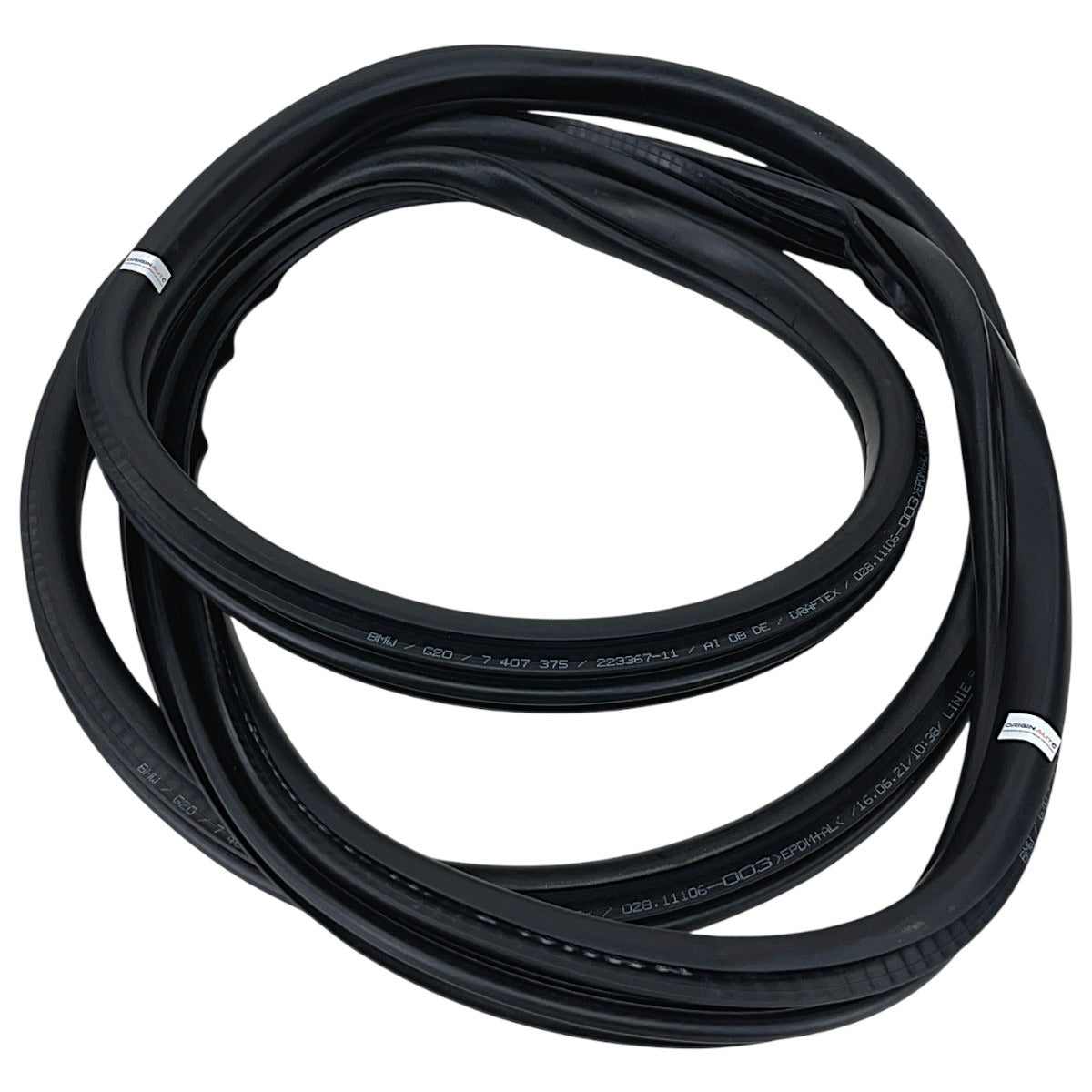 Borracha Arco Porta BMW 320i 2020 a 2022 Traseiro Esquerdo