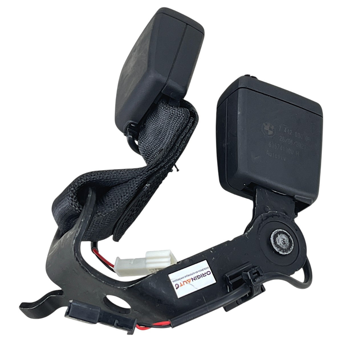 Fecho Cinto Segurança BMW 320i 2021 2022 Traseiro Direito