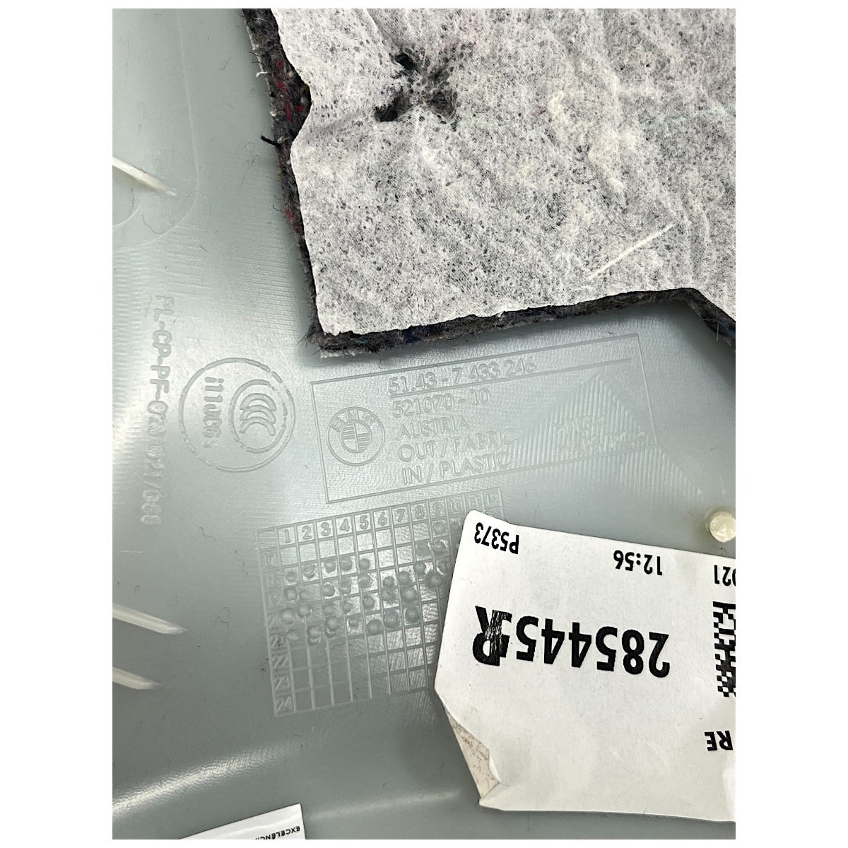 Moldura Coluna C BMW 320i 2020 2021 2022 Traseiro Direito