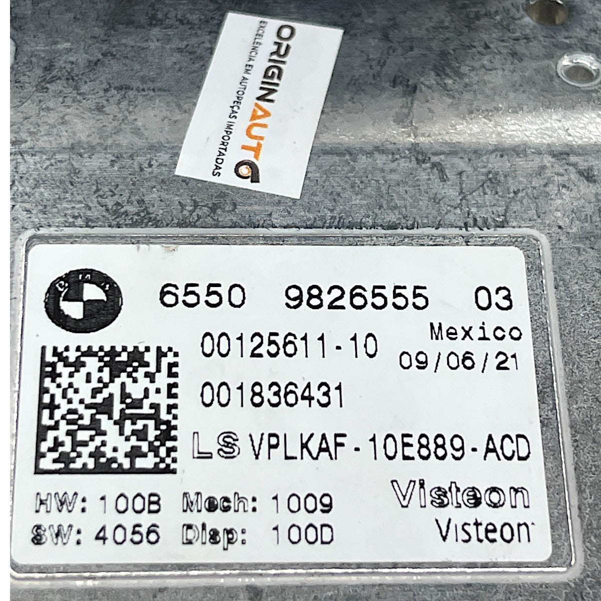 Tela Central Multimidia BMW 320i M Sport G20 2020 2021 2022