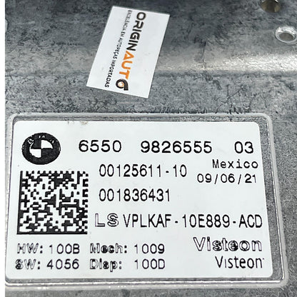 Tela Central Multimidia BMW 320i M Sport G20 2020 2021 2022