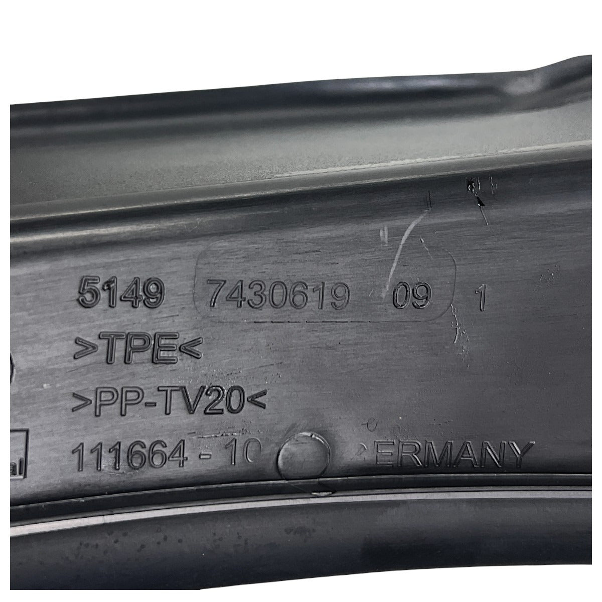 Calha Chuva Tampa Traseira BMW 320i 2020 2021 2022 Esquerda