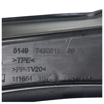 Calha Chuva Tampa Traseira BMW 320i 2020 2021 2022 Esquerda