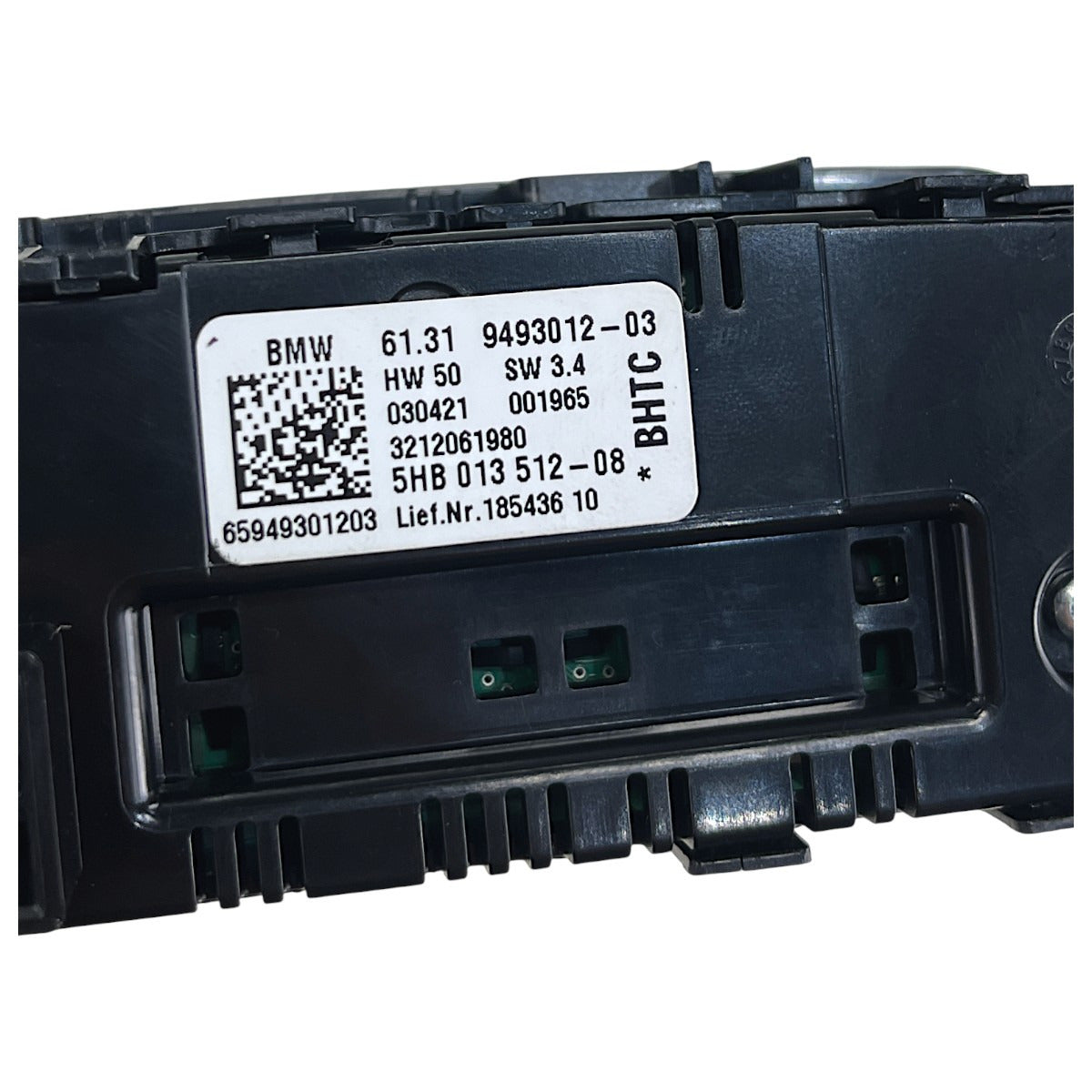 Comando Botão Ar Condicionado BMW 320i 2021 2022 Traseiro