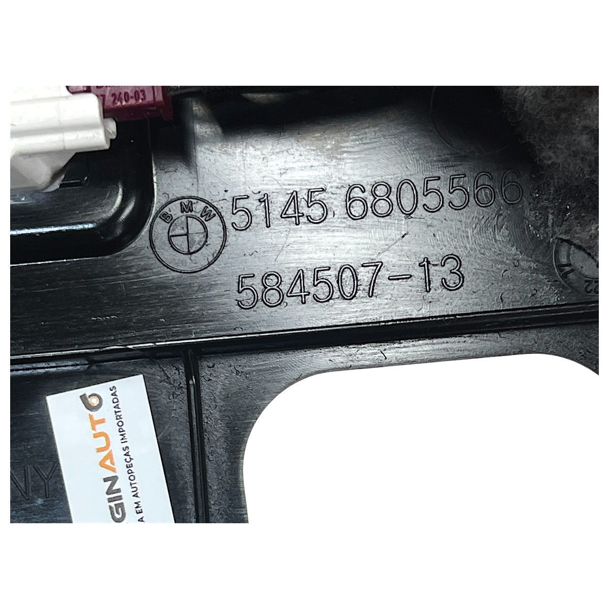 Acabamento Inferior Capa Painel BMW 320i 2021 2022 Esquerdo