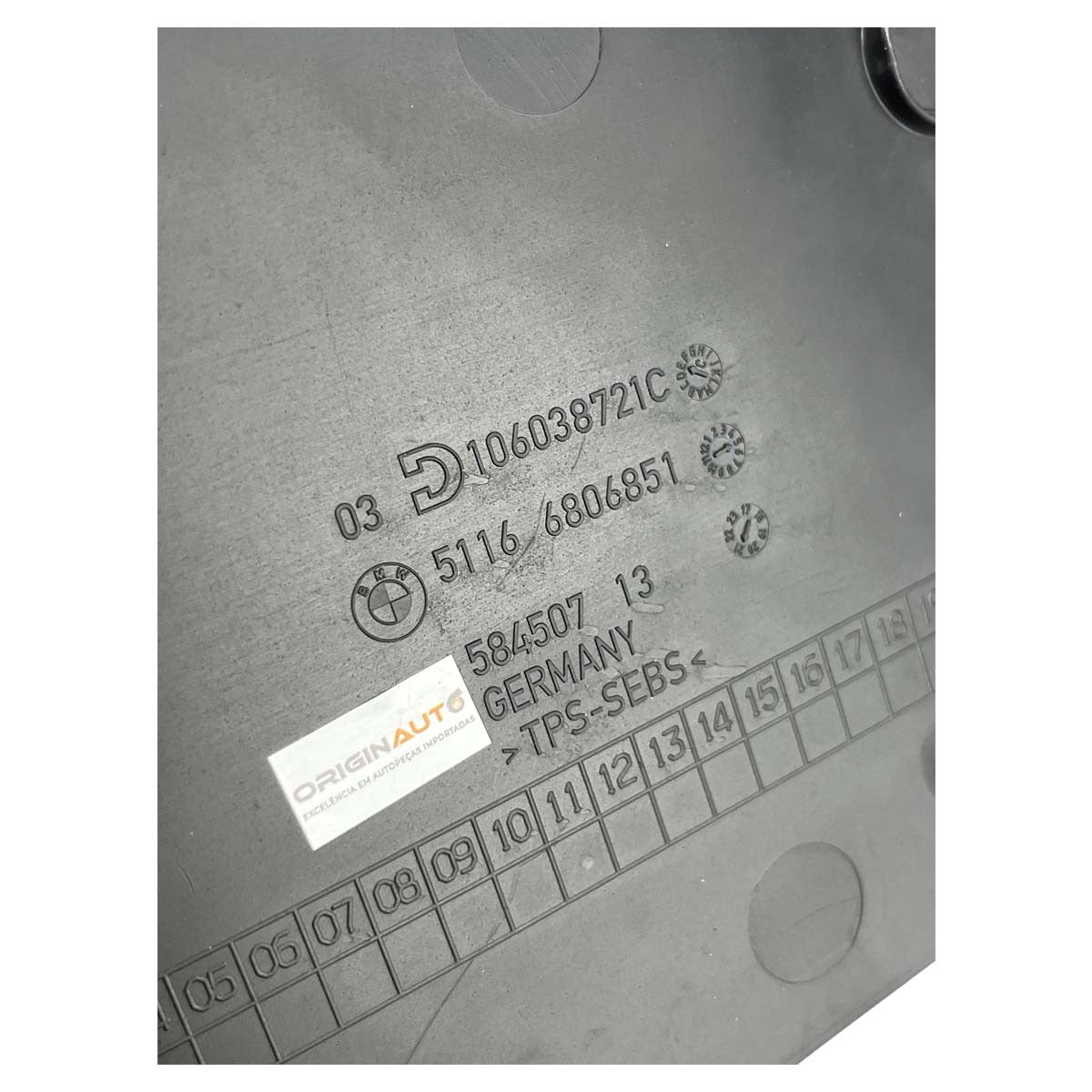 Tapete Borracha Porta Treco BMW 320i 2020 2021 2022 Console