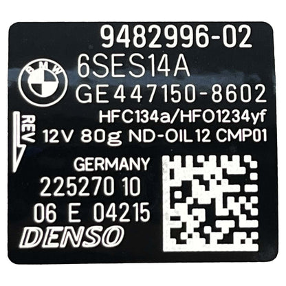 Compressor Ar Condicionado BMW 320i 2.0 B42 184cv 2021 2022