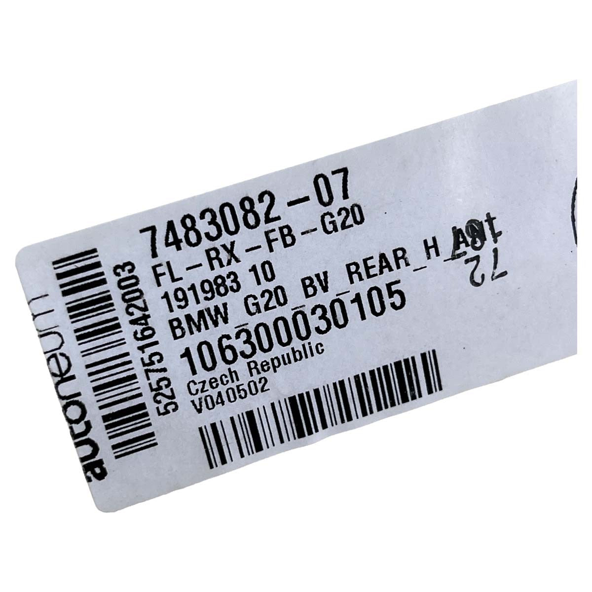 Carpete Assoalho BMW 320i G20 2020 2021 2022 Forro Traseiro