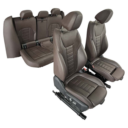 Jogo Bancos BMW 320i M Sport 2020 2021 2022 Couro Elétrico Mokka