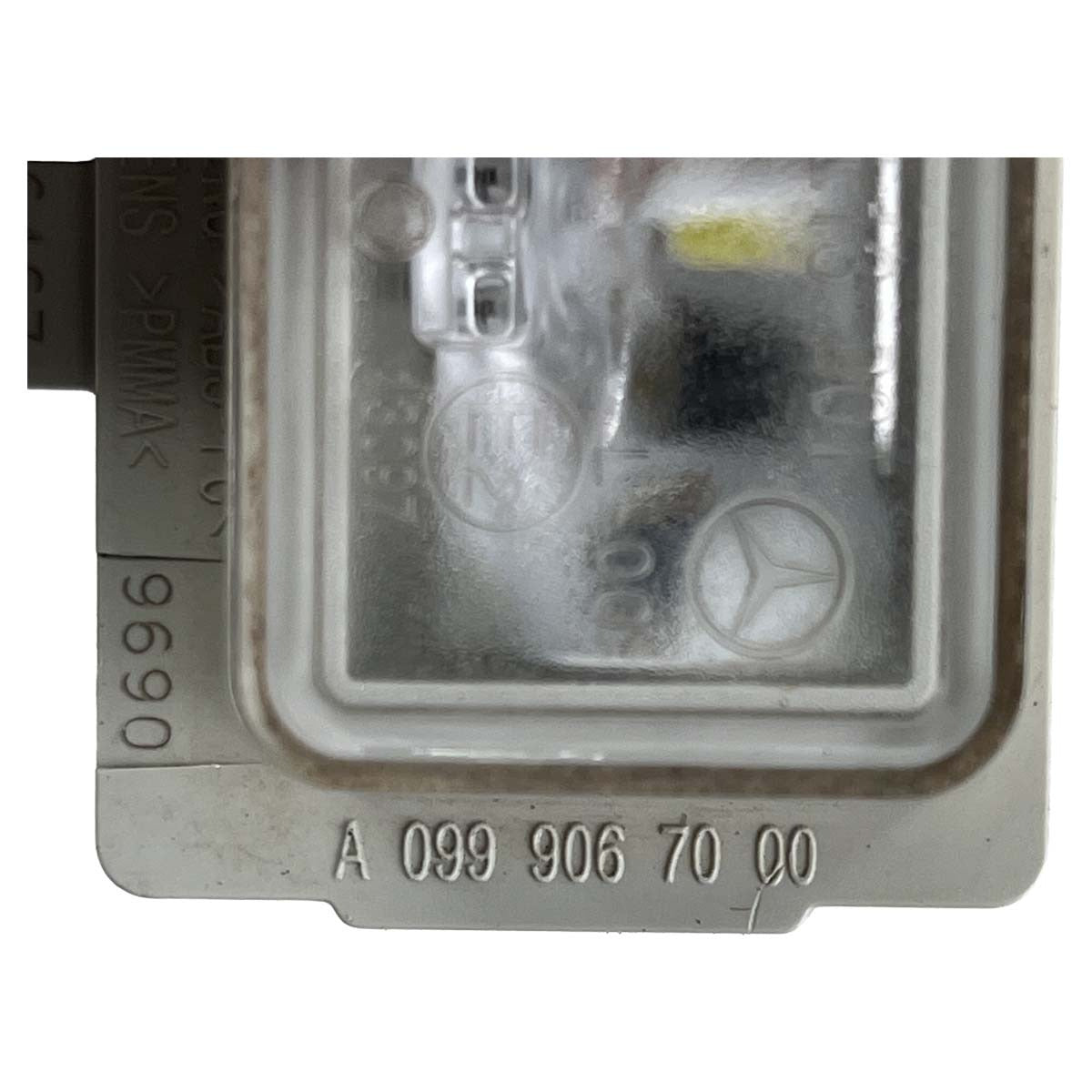 Luz Placa Mercedes C180 C200 2015 2016 2017 2018 Lanterna