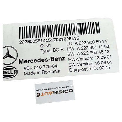 Módulo Central Conforto SAM Mercedes C180 C200 2016 2017 2018