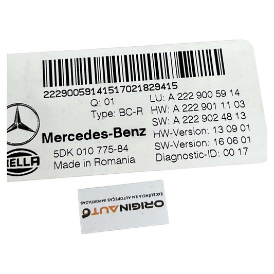 Módulo Central Conforto SAM Mercedes C180 C200 2016 2017 2018