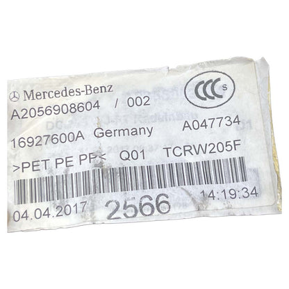Forro Porta Mala Mercedes C180 C200 2016 2017 2018 Direito