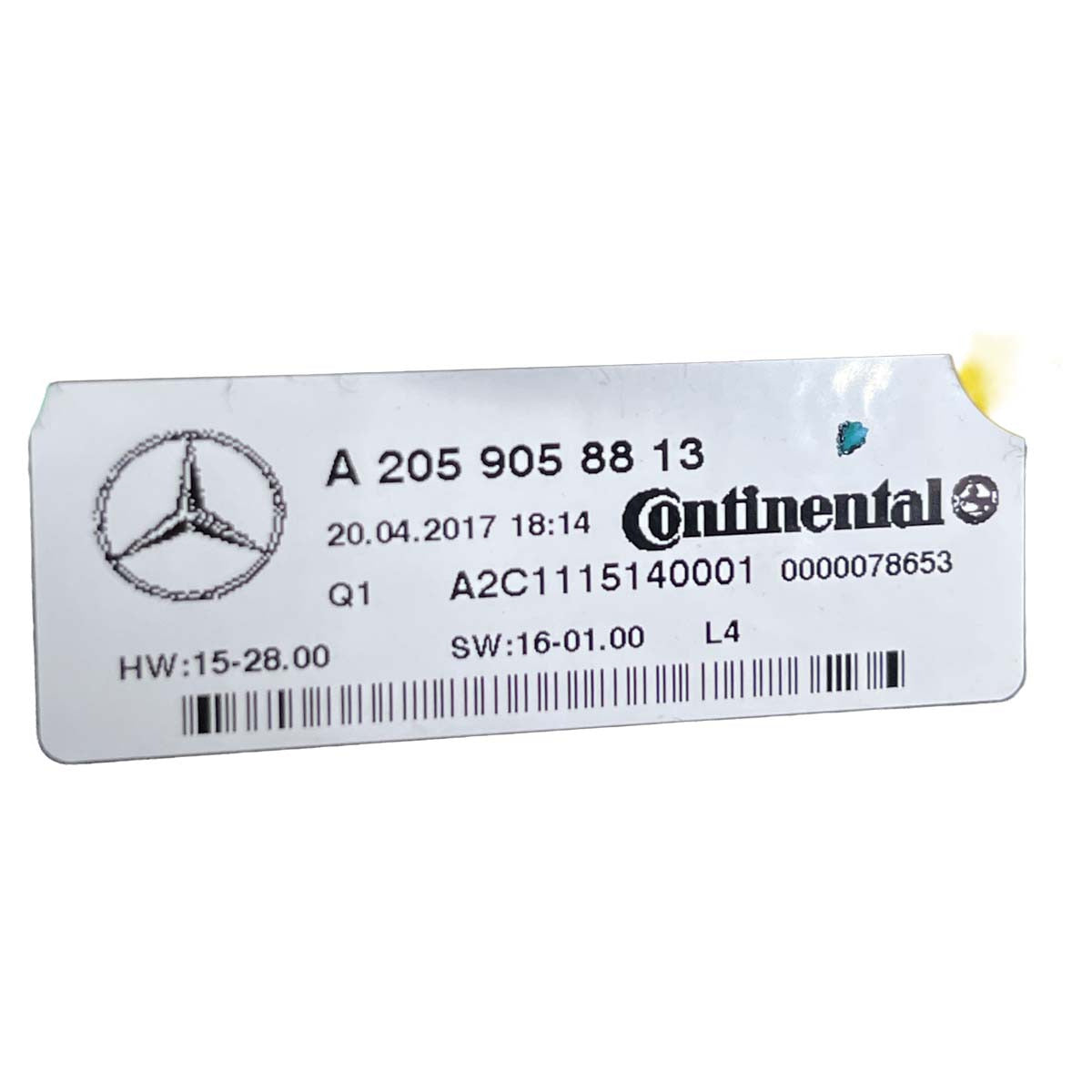 Comando Botão Ar Condicionado Mercedes C180 C200 2015 2016 2017 2018