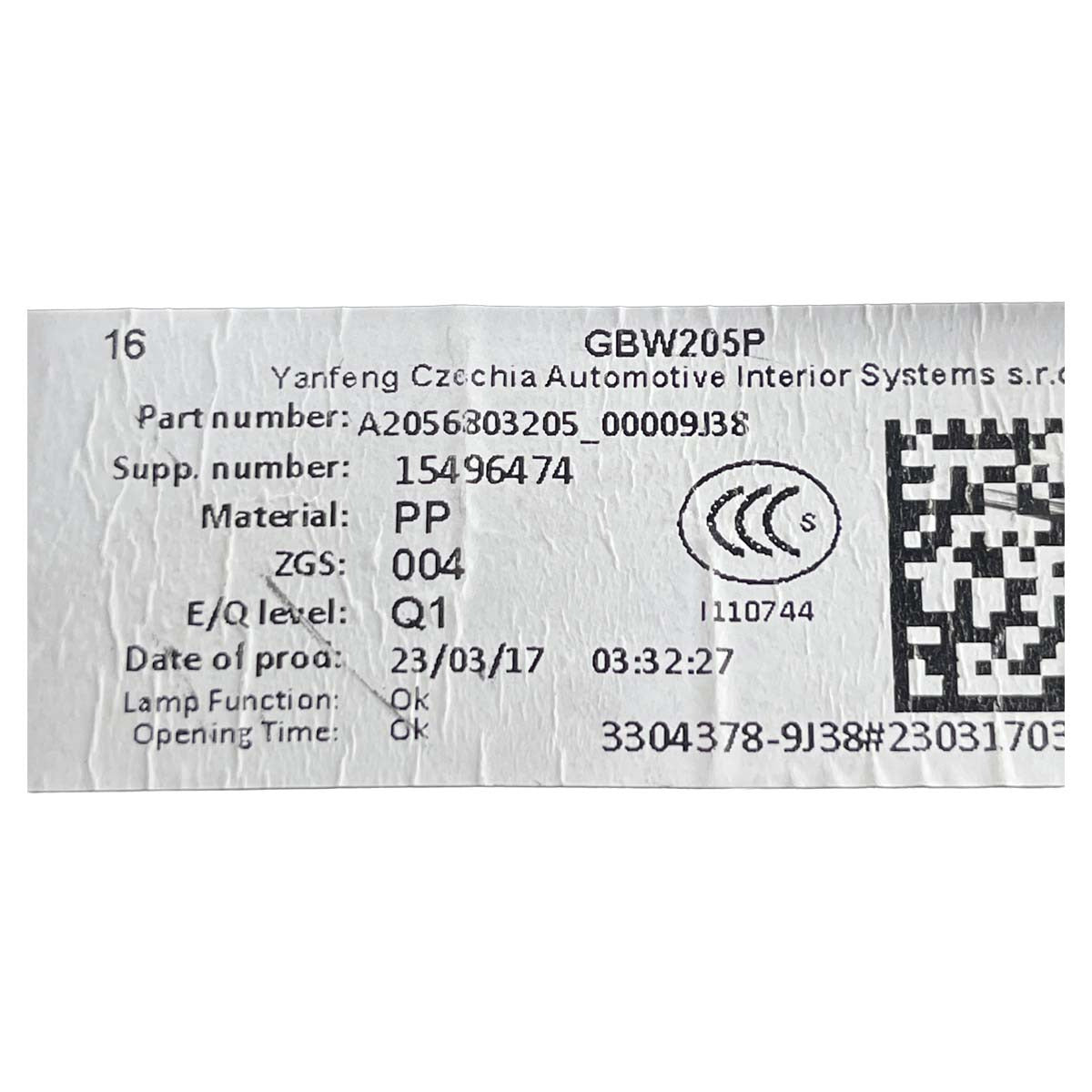 Porta Luva Tampa Mercedes C180 C200 15 2016 2017 2018 Luvas