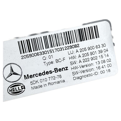 Módulo Central Conforto Mercedes C180 2016 2017 2018 SAM