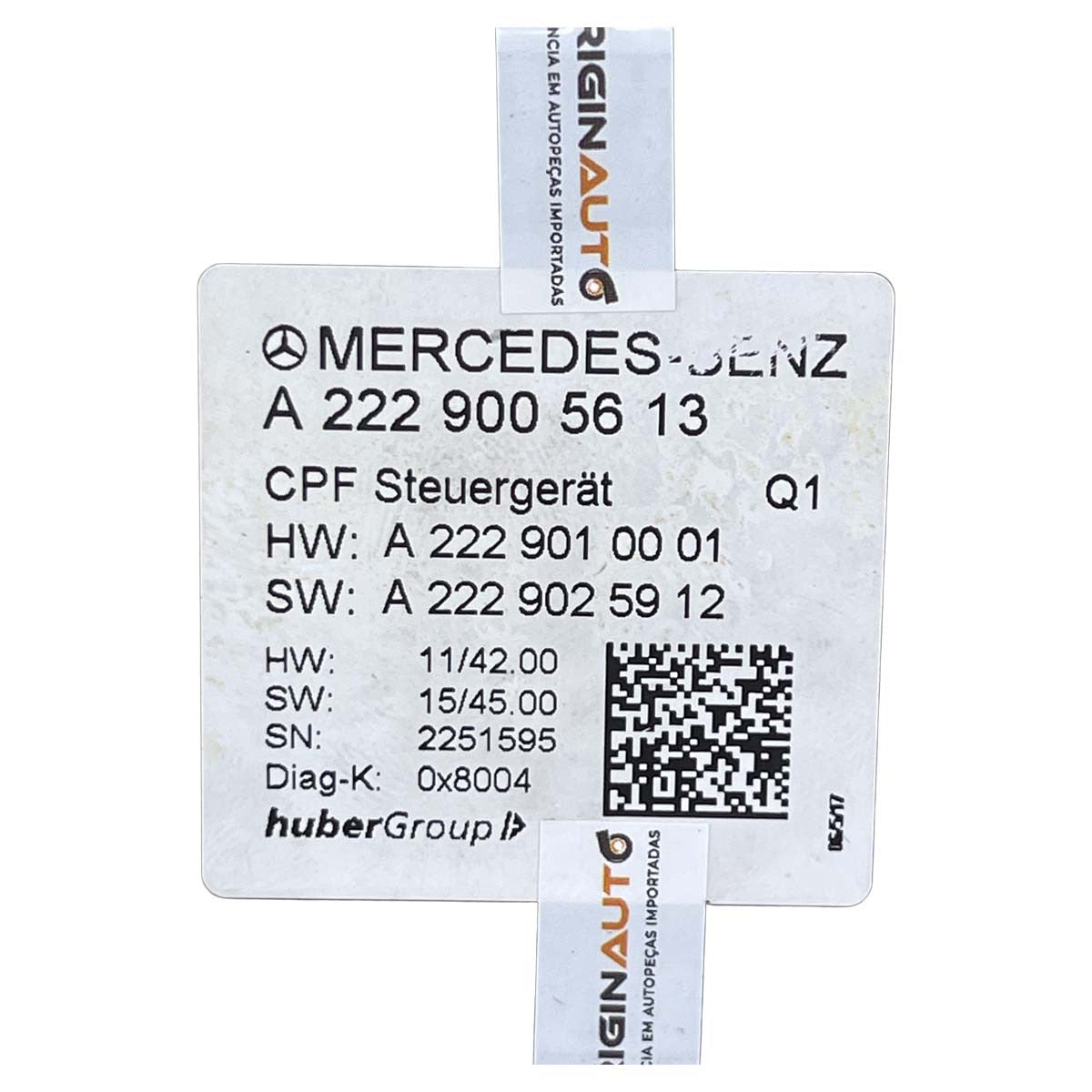 Módulo Central Câmera Ré Mercedes C180 C200 2016 2017 2018