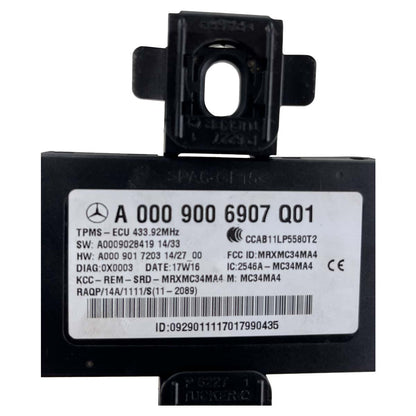 Módulo Central Mercedes C180 C200 2015 2016 2017 2018 TPMS