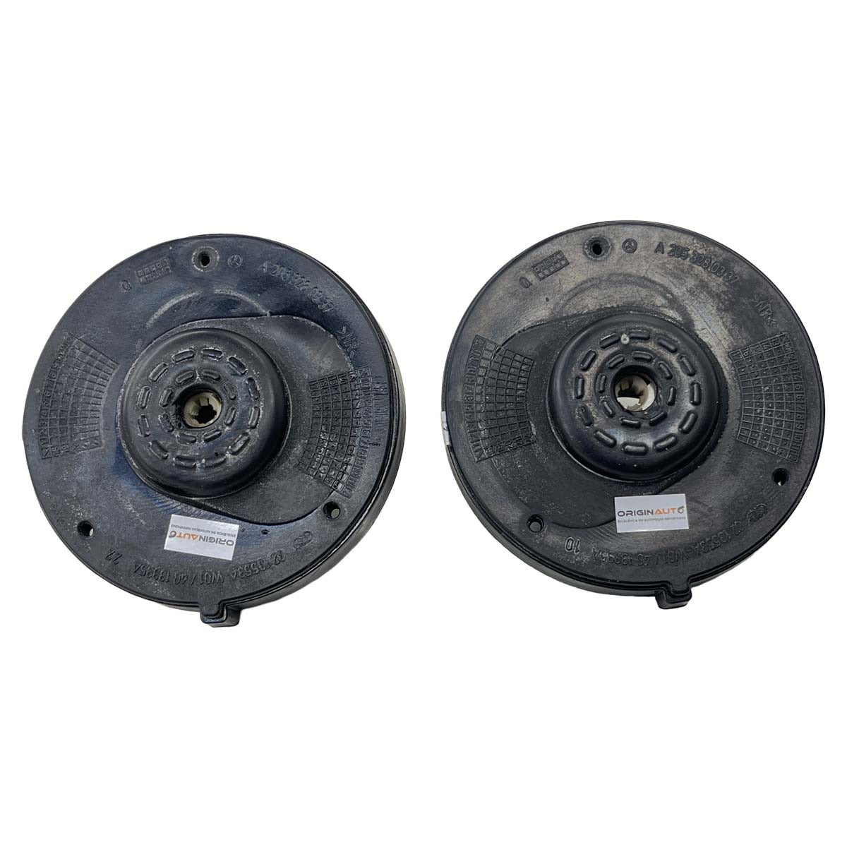 Calço Molas Mercedes C180 C200 2016 2017 2018 Superior Par