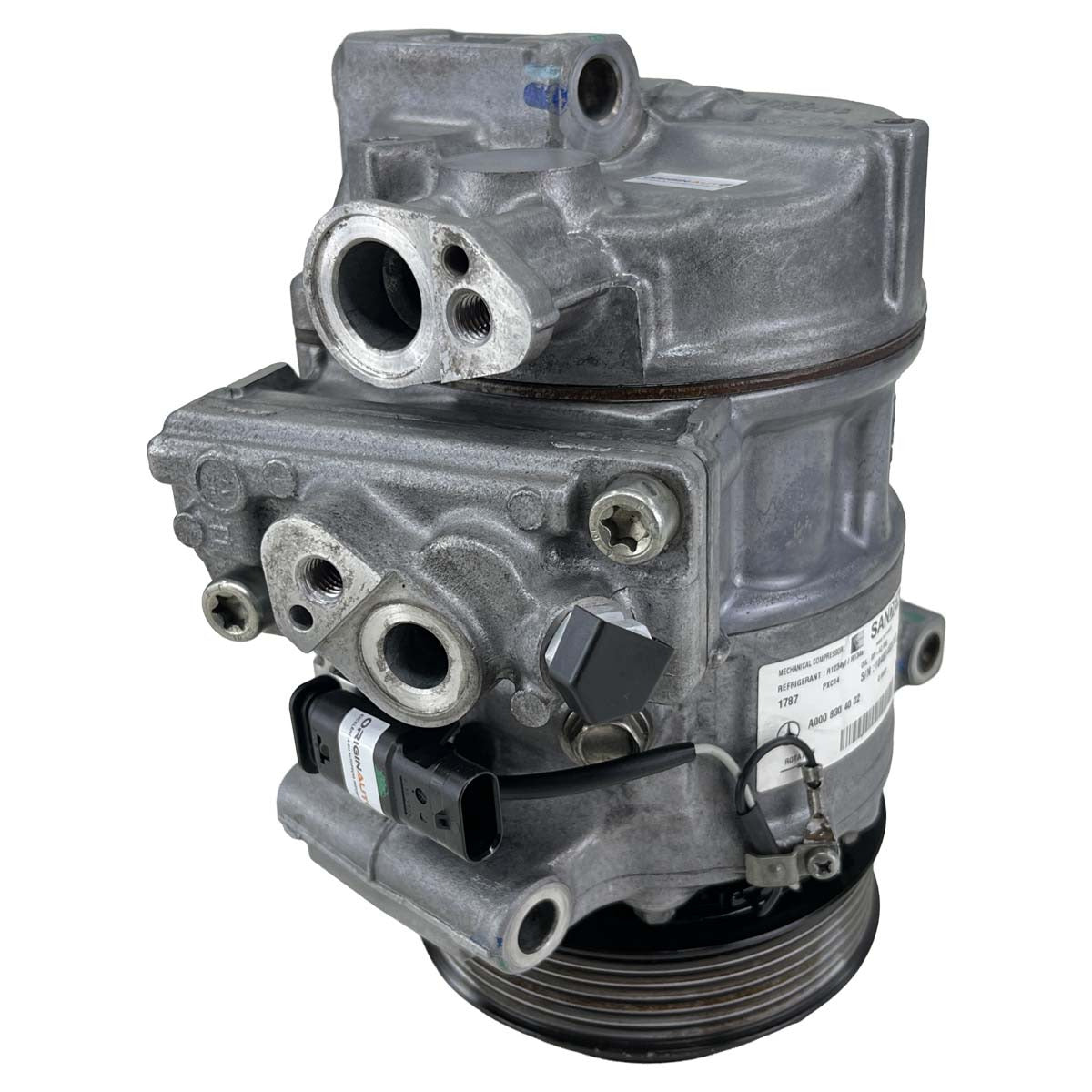 Compressor Ar Condicionado Mercedes C180 1.6 2015 2016 2017