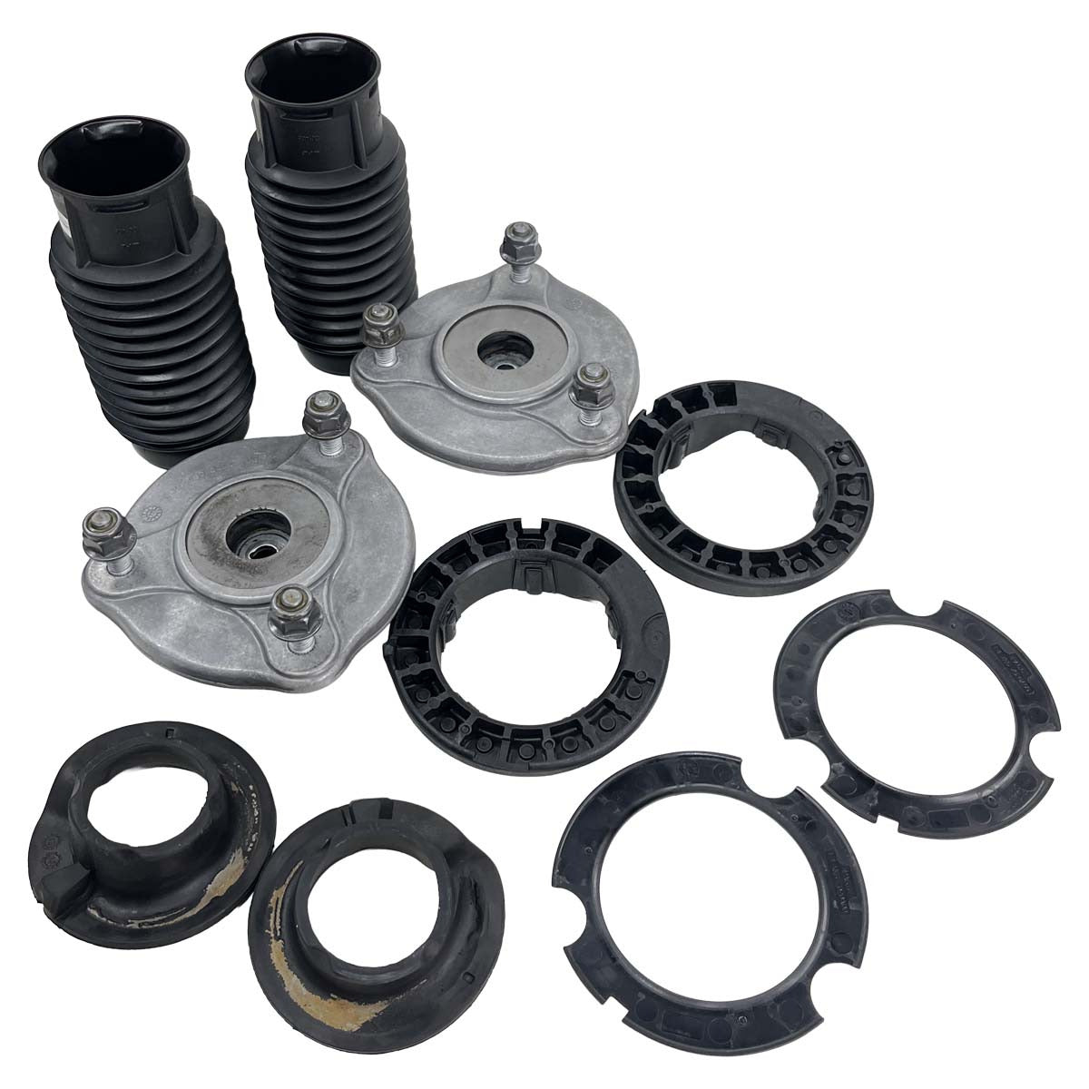 Kit Coxim Amortecedor Mercedes C180 2016 2017 2018 Dianteiro
