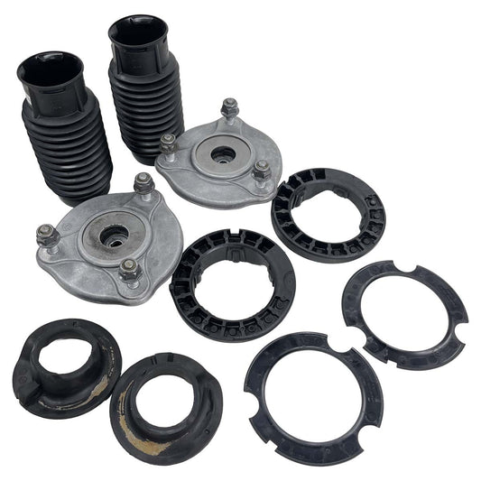 Kit Coxim Amortecedor Mercedes C180 2016 2017 2018 Dianteiro