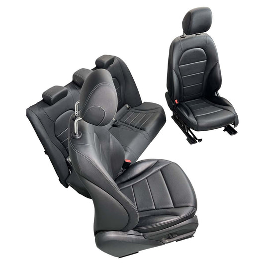 Jogo Bancos Couro Mercedes C180 C200 2015 2016 2017 2018