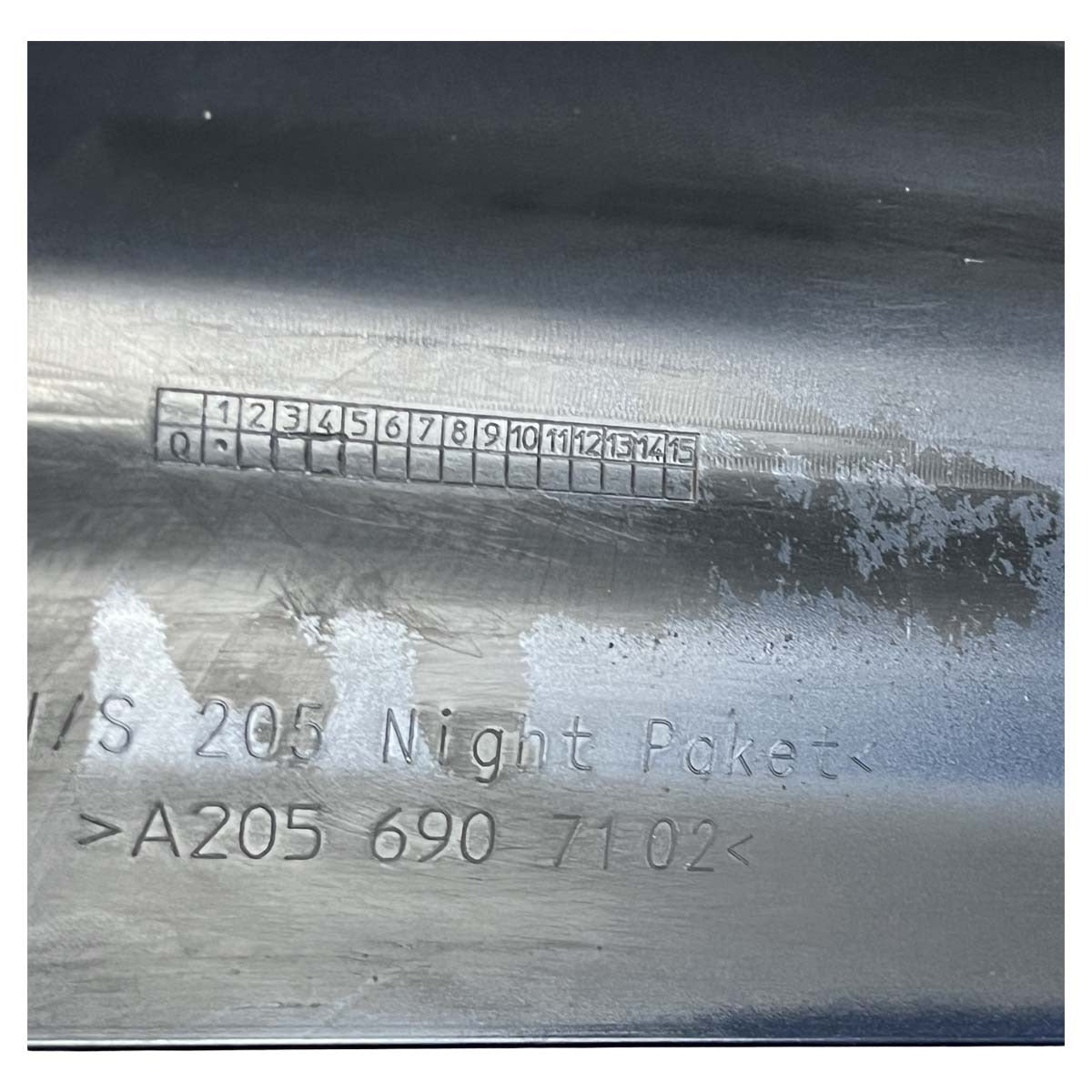 Moldura Caixa Ar Spoiler Mercedes C180 2015 a 2018 Esquerdo