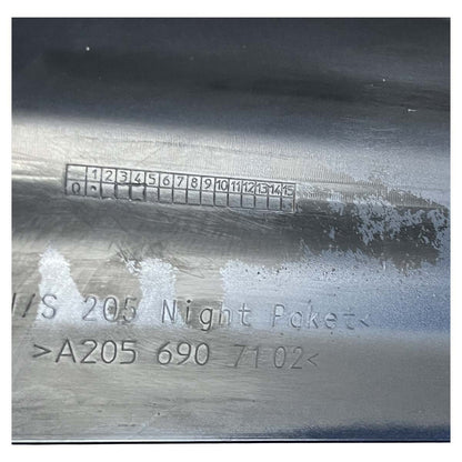 Moldura Caixa Ar Spoiler Mercedes C180 2015 a 2018 Esquerdo