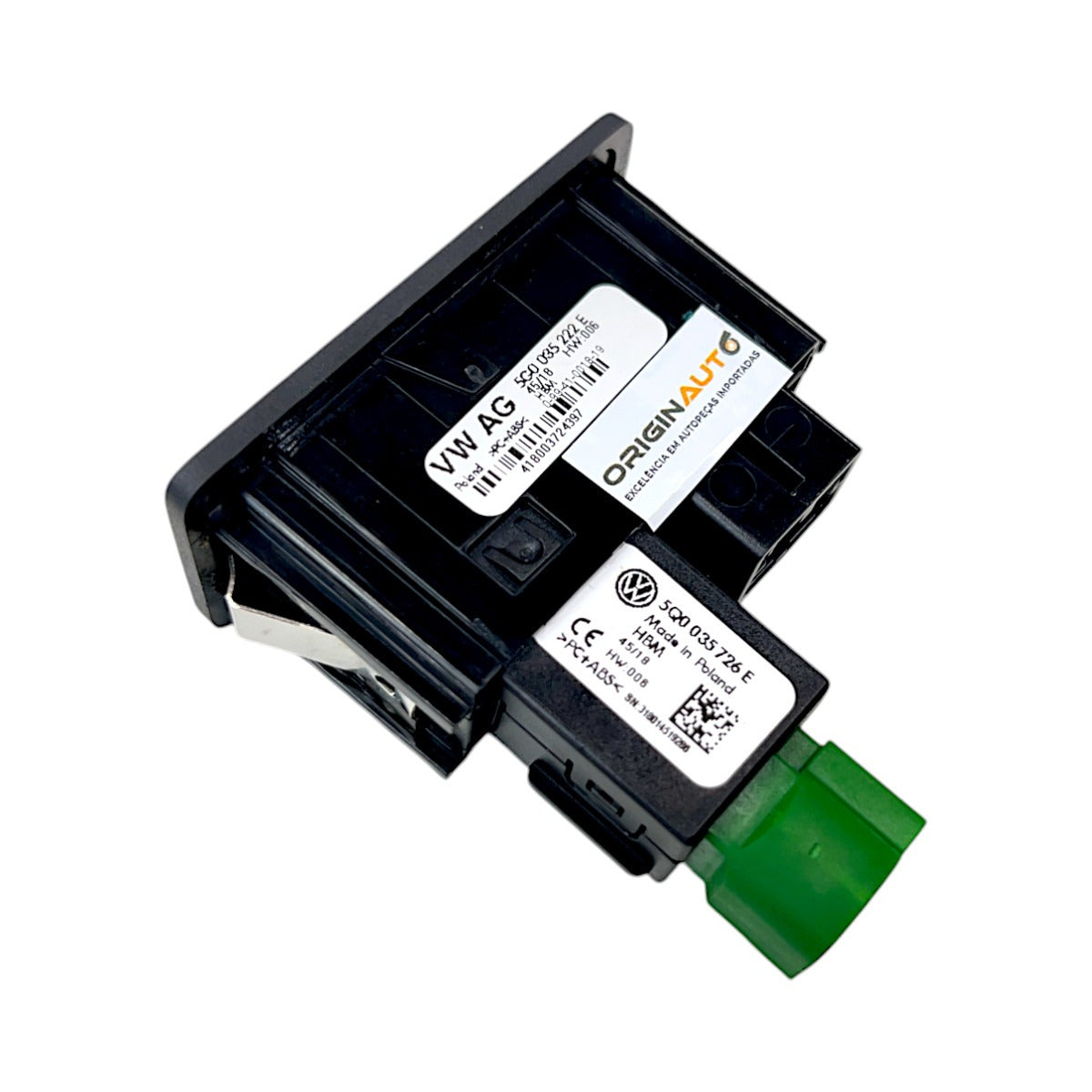 Entrada USB Aux VW Amarok V6 2018 2019 5G0035222E