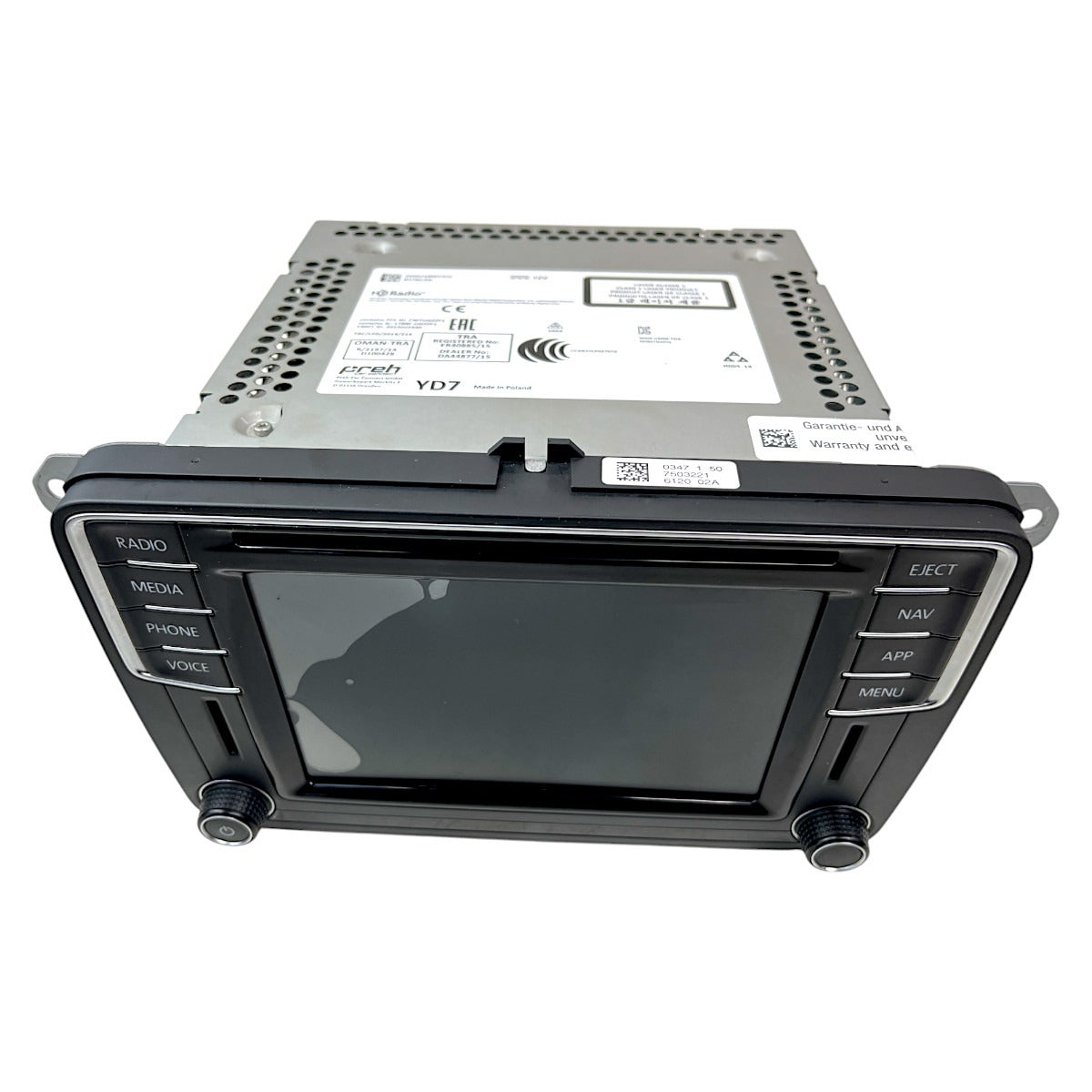 Central Multimídia VW Amarok V6 2018 2019 5C0035680F