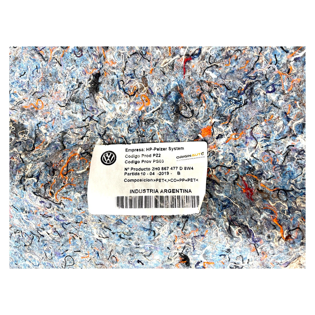 Forro Tampa Traseira VW Amarok V6 2018 2019 2H0867477D