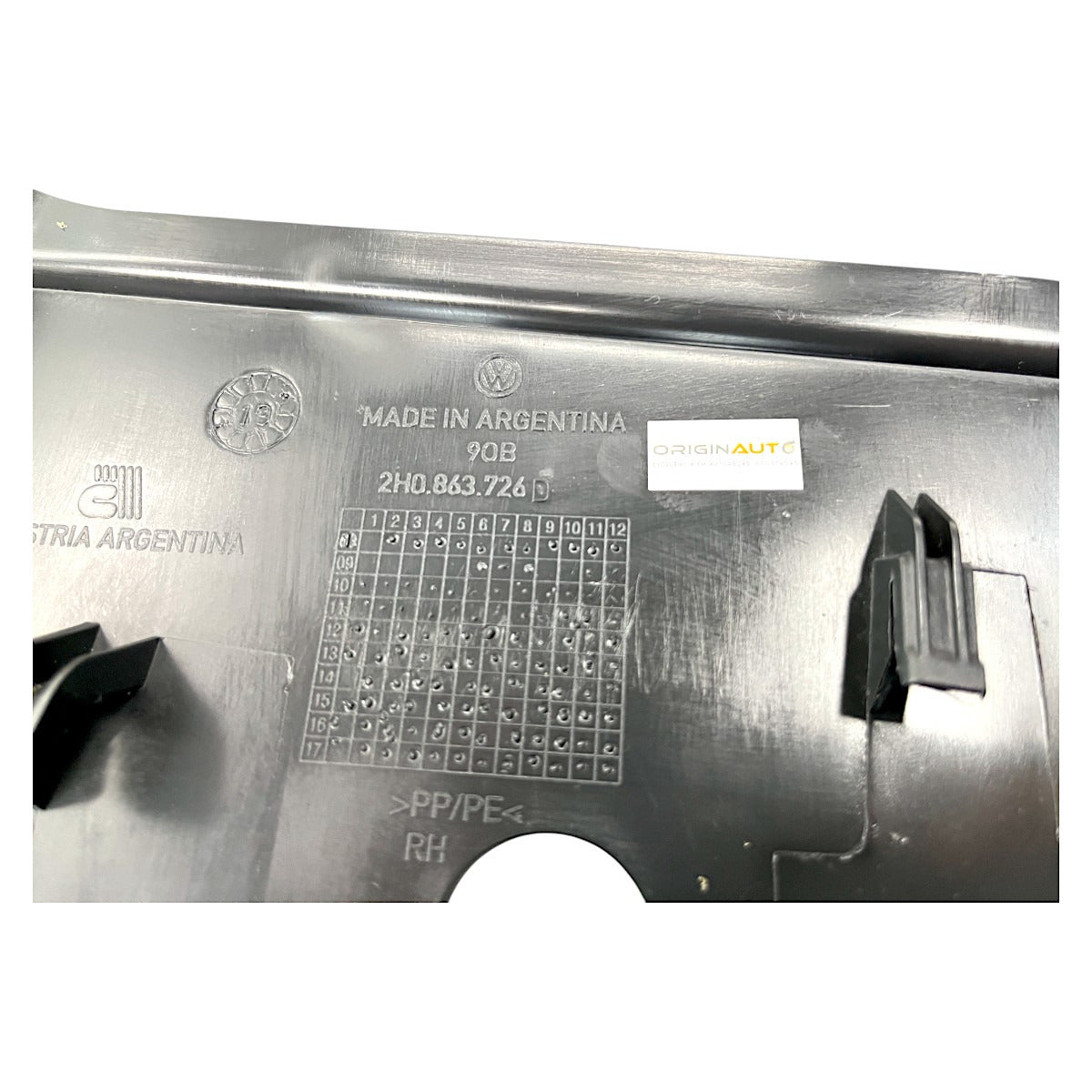 Soleira VW Amarok V6 2018 2019 Dianteira Direita 2H0863726D