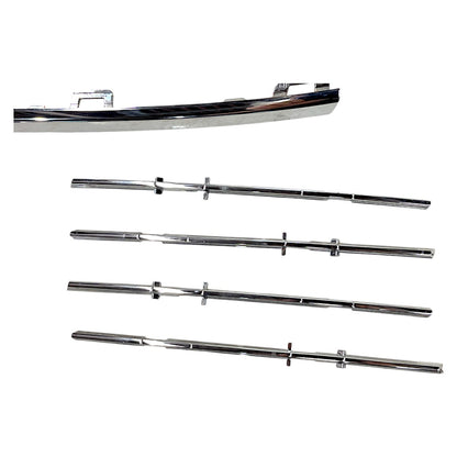 Conjunto Frisos Grade Parachoque VW Amarok V6 2019 Esquerdo